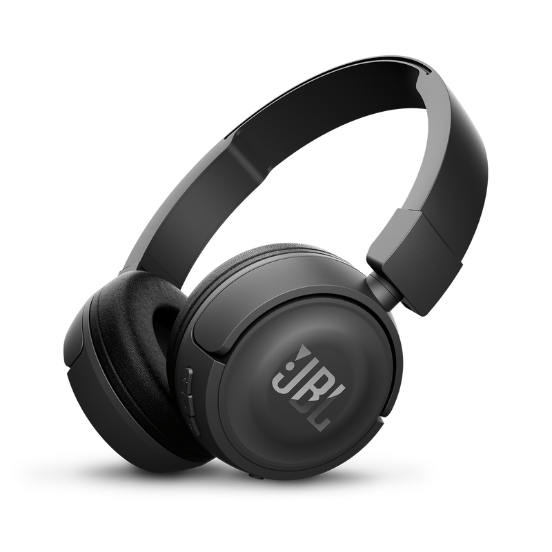 JBL T450BT - Black - Wireless on-ear headphones - Hero image number null