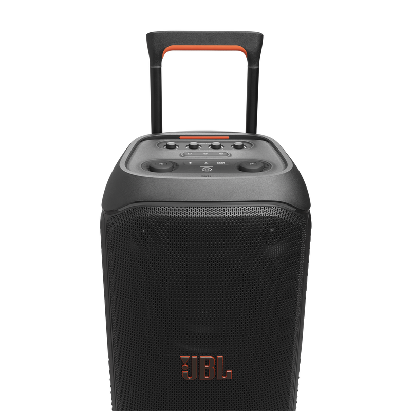 JBL PartyBox Stage 320 - Black - Portable party speaker with wheels - Detailshot 8 image number null