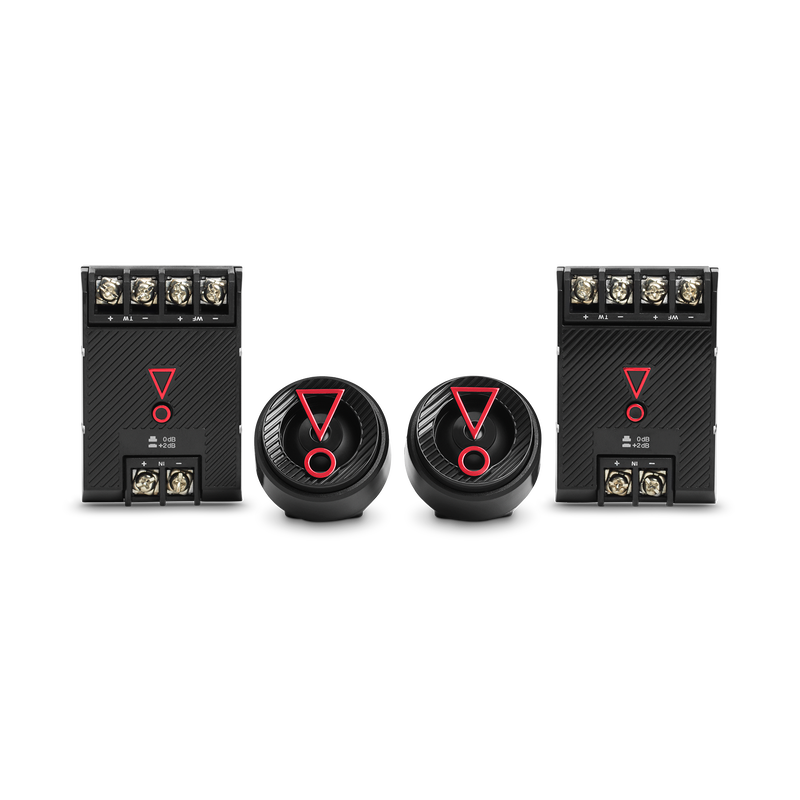 Stage3 607CF - Black - 6-1/2" (165mm)  2-Way  component system  car speaker  for factory upgrade without grille - Detailshot 1 image number null