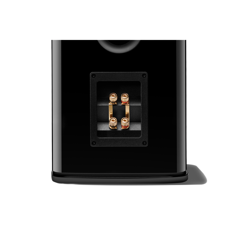 HDI-1600 - Black Gloss - 2-way 6.5-inch (165mm) Bookshelf Loudspeaker - Detailshot 3 image number null