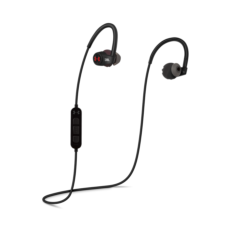 Under Armour Sport Wireless Heart Rate - Black - Heart rate monitoring, wireless in-ear headphones for athletes - Detailshot 1 image number null