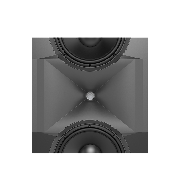 SCL-1 - Black - 2-Way Dual 12-inch (300mm) Custom LCR Loudspeaker - Detailshot 9 image number null