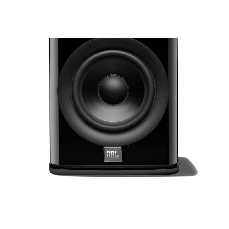 HDI-1600 - Black Gloss - 2-way 6.5-inch (165mm) Bookshelf Loudspeaker - Detailshot 1 image number null