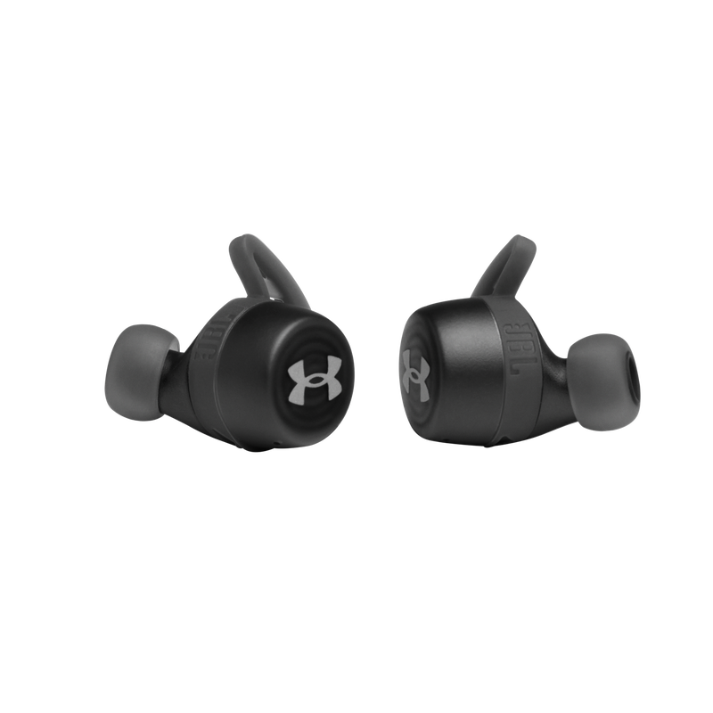 UA True Wireless Streak - Black - Ultra-compact In-Ear Sport Headphones - Detailshot 2 image number null