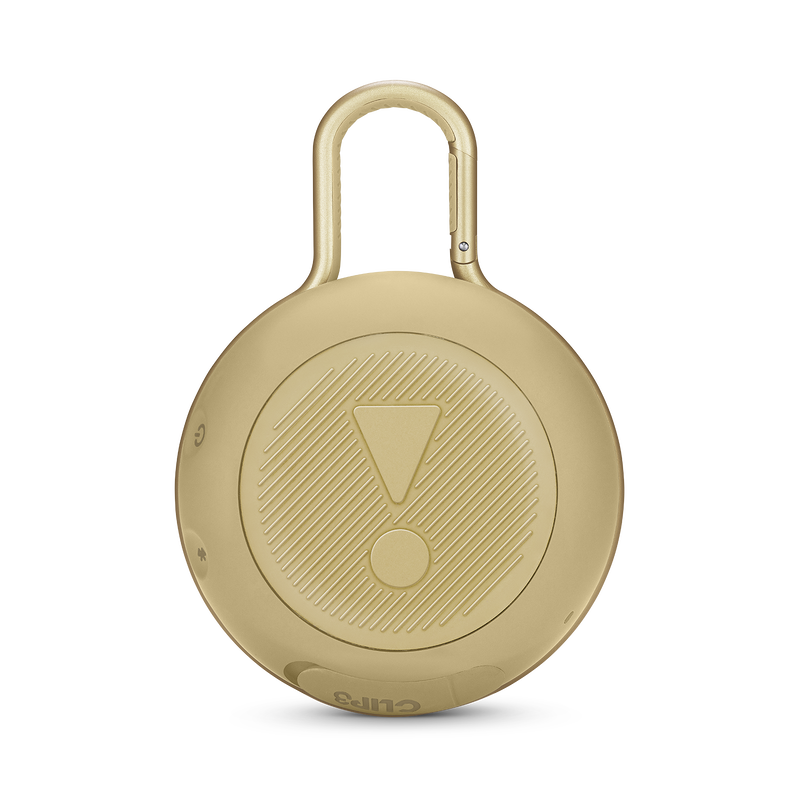 JBL Clip 3 - Desert Sand - Portable Bluetooth® speaker - Back image number null