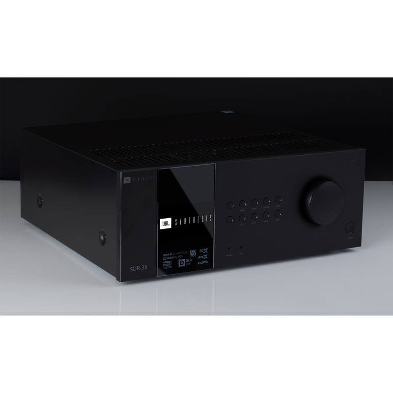 SDR-35 - Black - 16-channel Class G Immersive Surround Sound AV Receiver - Front image number null