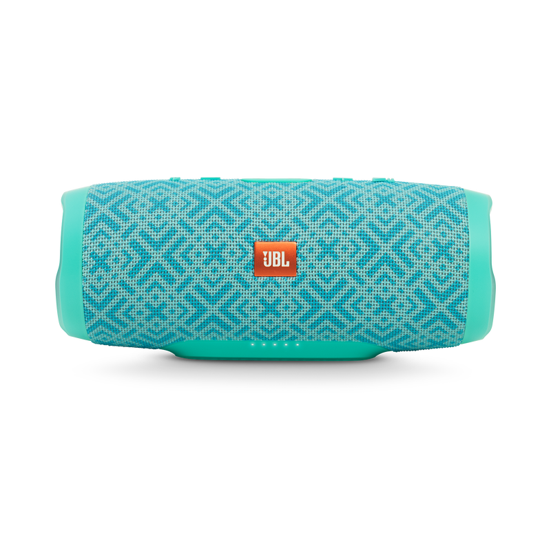 JBL Charge 3 Special Edition - Mosaic - Full-featured waterproof portable speaker with high-capacity battery to charge your devices - Detailshot 3 image number null