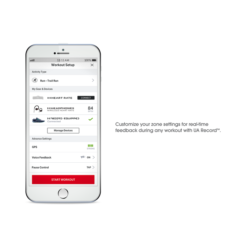Under Armour Sport Wireless Heart Rate - White - Heart rate monitoring, wireless in-ear headphones for athletes - Detailshot 4 image number null