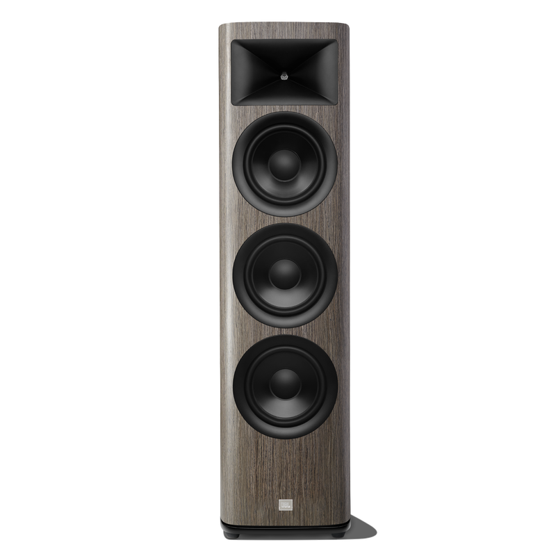 HDI-3800 - Grey Oak - 2 ½-way Triple 8-inch (200mm) Floorstanding Loudspeaker - Hero image number null