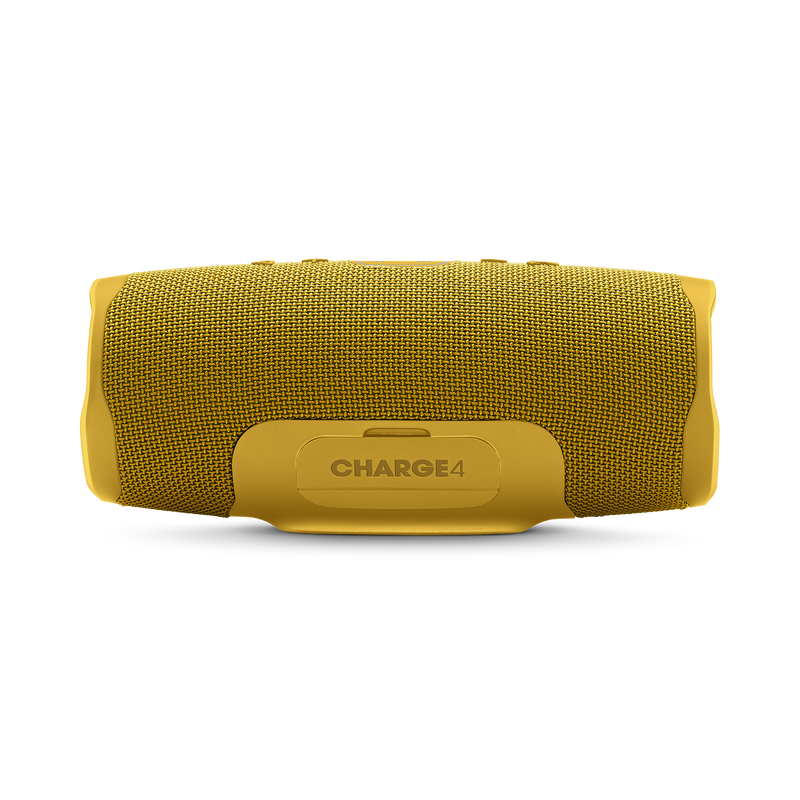 JBL Charge 4 - Mustard Yellow - Portable Bluetooth speaker - Back image number null