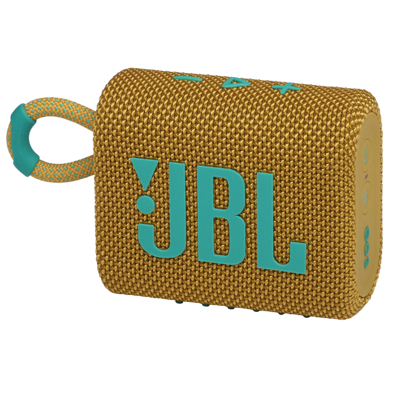 JBL Go 3 - Yellow - Portable Waterproof Speaker - Hero image number null