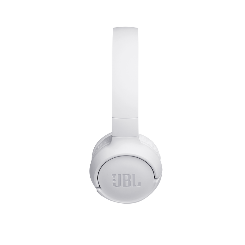 JBL Tune 500BT - White - Wireless on-ear headphones - Left image number null