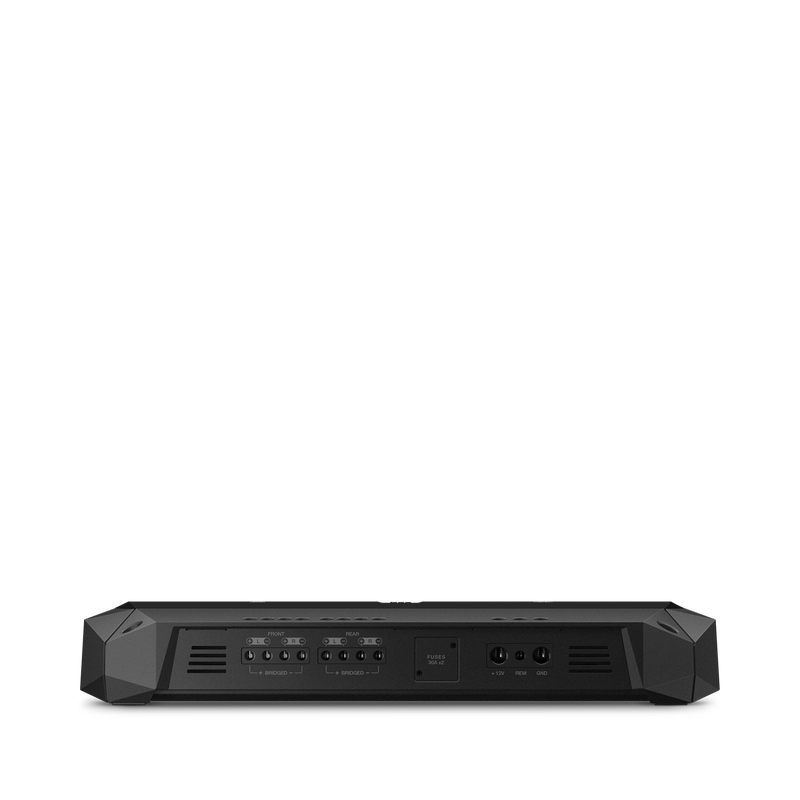 Club 704 - Black - high-performance 4-channel car amplifier - Front image number null
