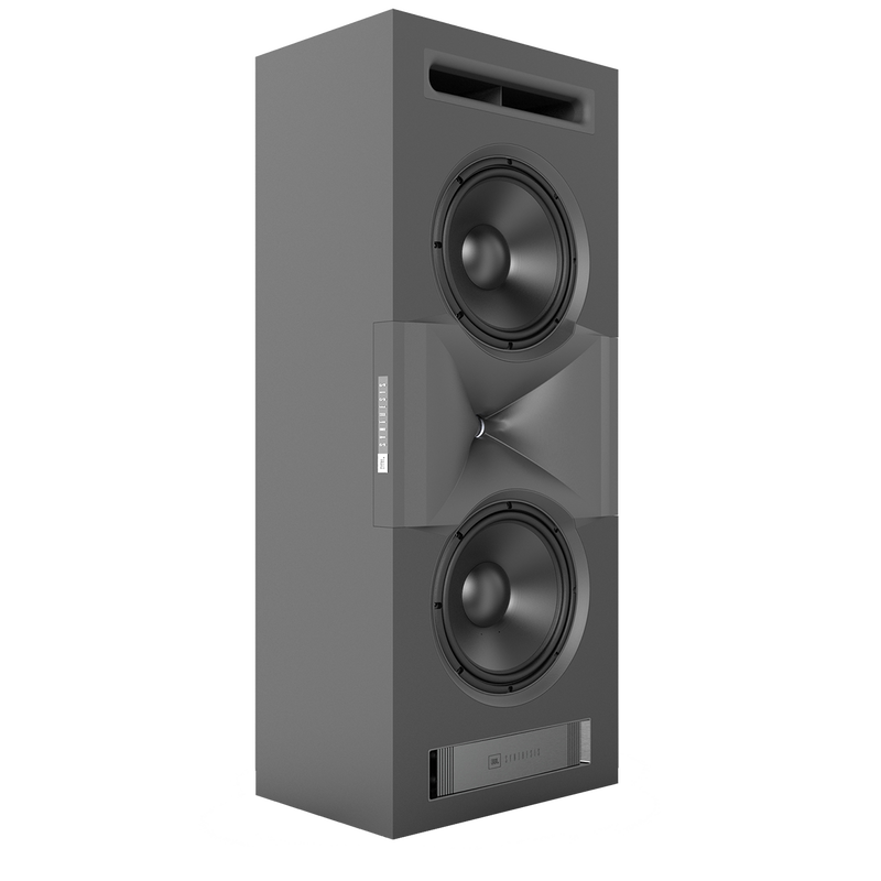 SCL-1 - Black - 2-Way Dual 12-inch (300mm) Custom LCR Loudspeaker - Hero image number null