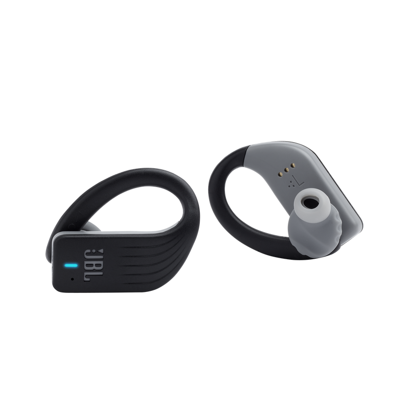 JBL Endurance PEAK - Black - Waterproof True Wireless In-Ear Sport Headphones - Detailshot 1 image number null