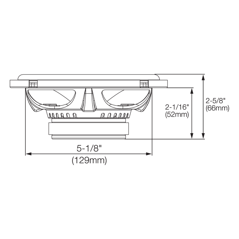 GX600C - Black - 6-1/2" car audio component speaker system, 210W - Detailshot 2 image number null