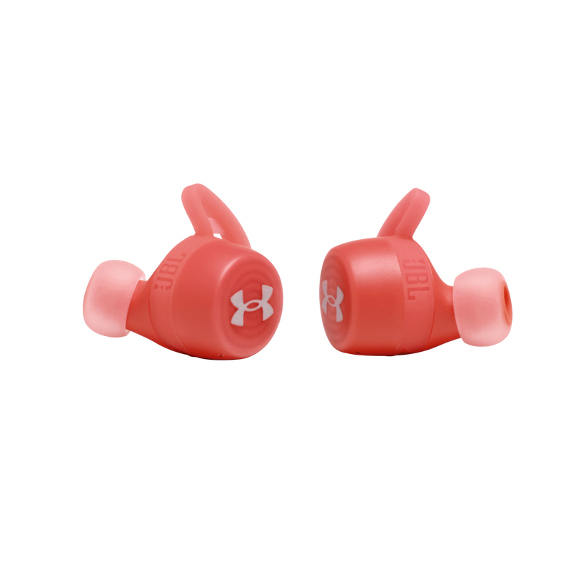 UA True Wireless Streak - Red - Ultra-compact In-Ear Sport Headphones - Detailshot 2 image number null