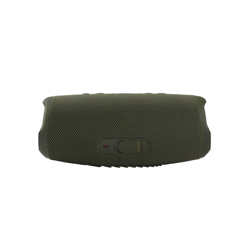 JBL Charge 5 - Forest Green - Portable Waterproof Speaker with Powerbank - Back image number null