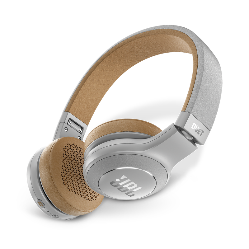 JBL Duet BT - Grey - Wireless on-ear headphones - Detailshot 1 image number null