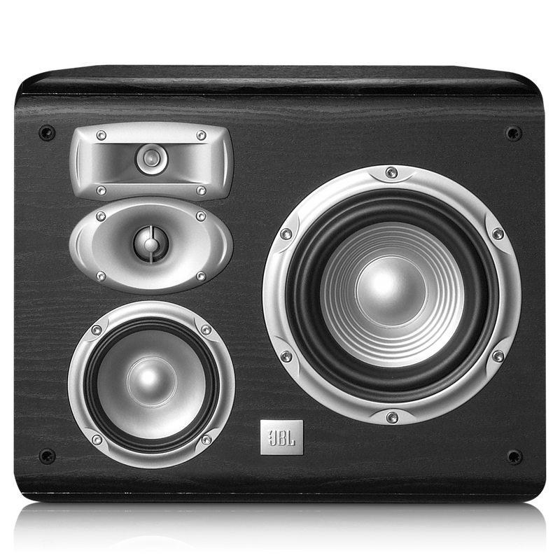 STUDIO L820 - Black - 4-Way 6 inch (150mm) High-Performance, Mirror-Image, Wall-Mount Satellite Speaker - Front image number null