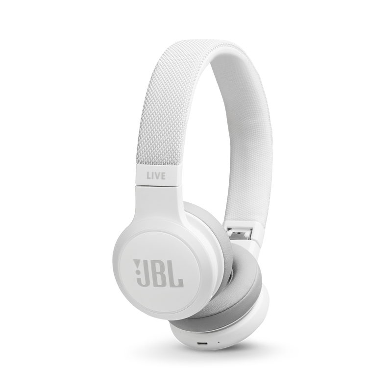 JBL LIVE 400BT - White - Your Sound, Unplugged - Hero image number null