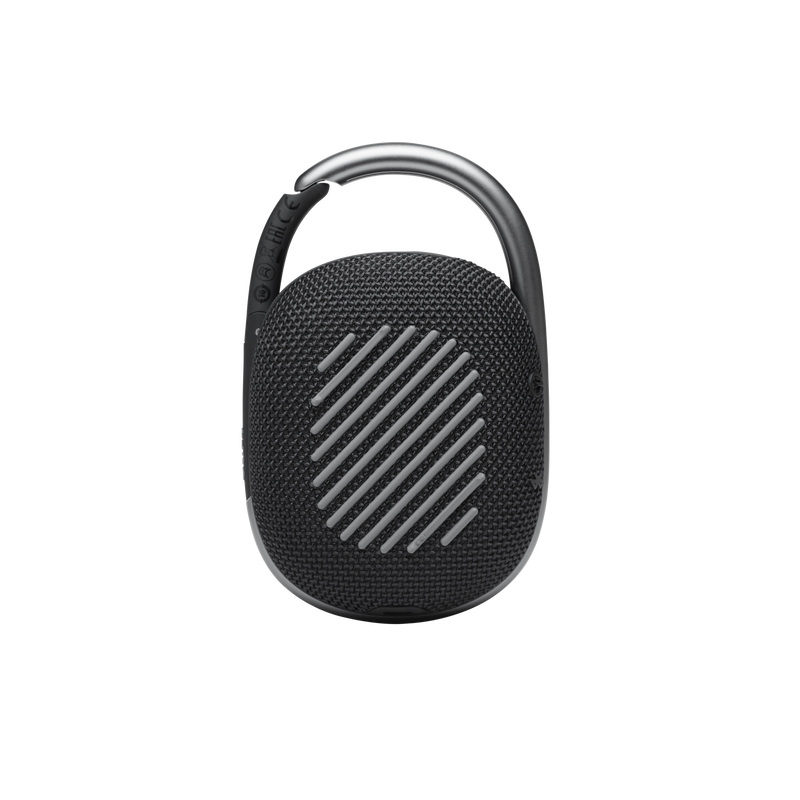 JBL Clip 4 - Black - Ultra-portable Waterproof Speaker - Back image number null