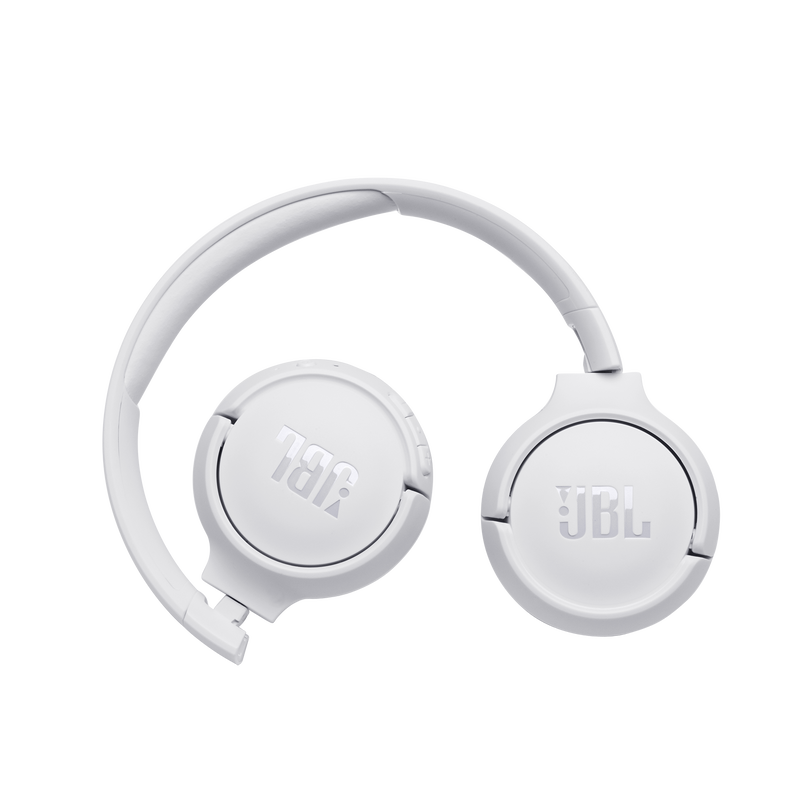 JBL Tune 560BT - White - Wireless on-ear headphones - Front image number null