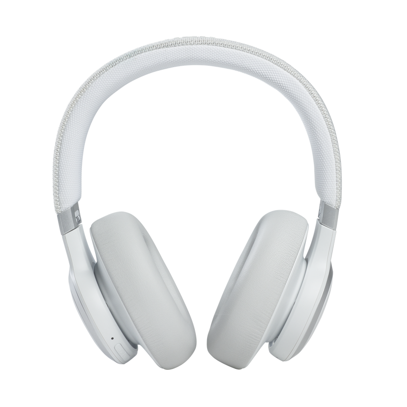 JBL Live 660NC - White - Wireless over-ear NC headphones - Front image number null