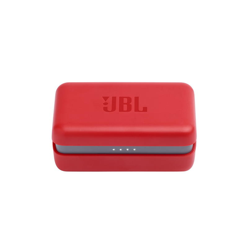 JBL Endurance PEAK - Red - Waterproof True Wireless In-Ear Sport Headphones - Detailshot 5 image number null