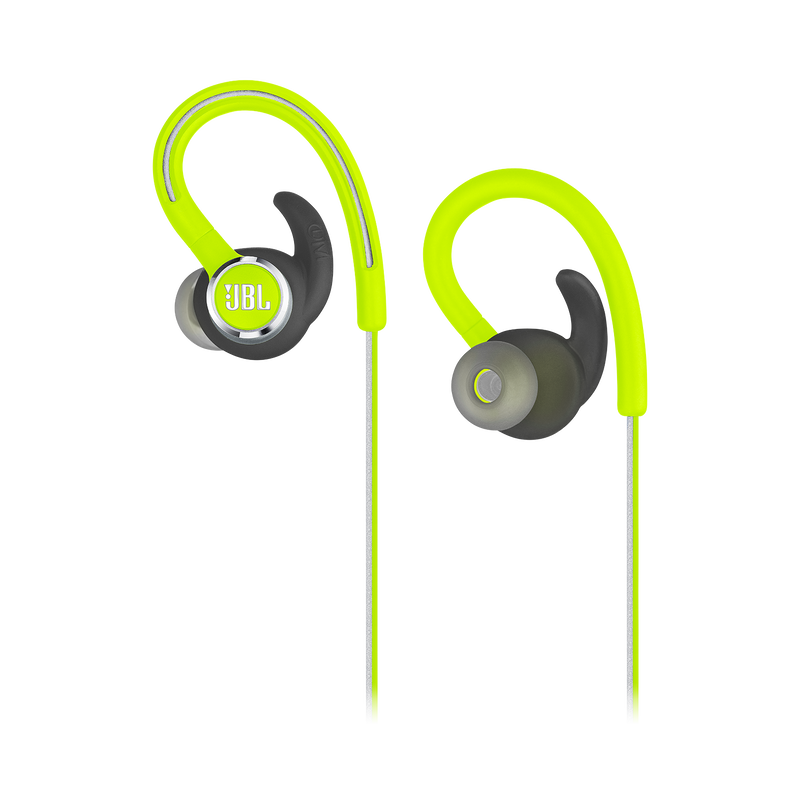 JBL Reflect Contour 2 - Green - Secure fit Wireless Sport Headphones - Detailshot 2 image number null