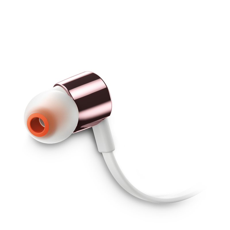 JBL Tune 210 - Rose Gold - In-ear headphones - Detailshot 1 image number null