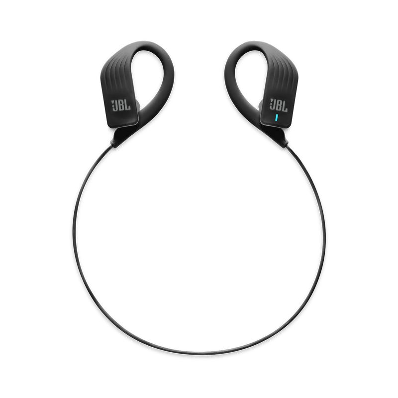 JBL Endurance SPRINT - Black - Waterproof Wireless In-Ear Sport Headphones - Detailshot 2 image number null