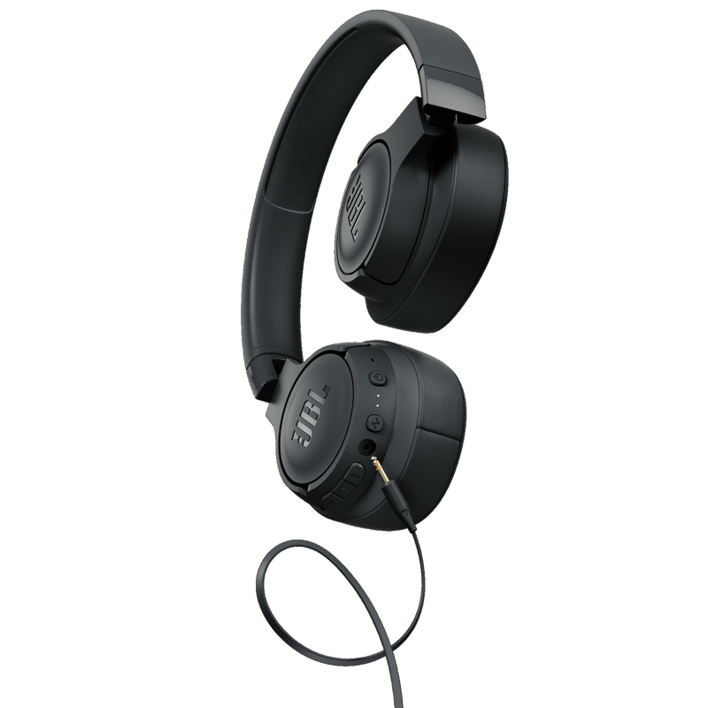 JBL Tune 750BTNC - Black - Wireless Over-Ear ANC Headphones - Detailshot 7 image number null