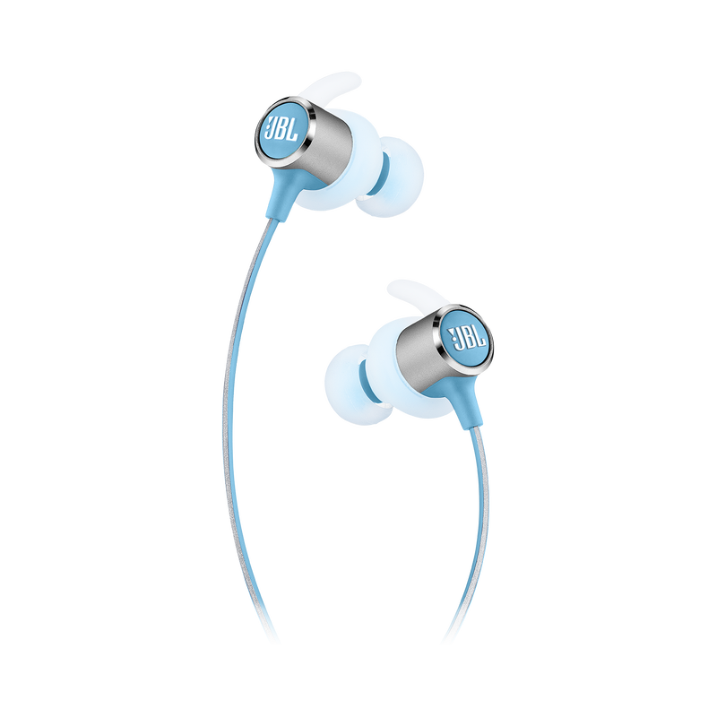 JBL REFLECT MINI 2 - Teal - Lightweight Wireless Sport Headphones - Detailshot 2 image number null