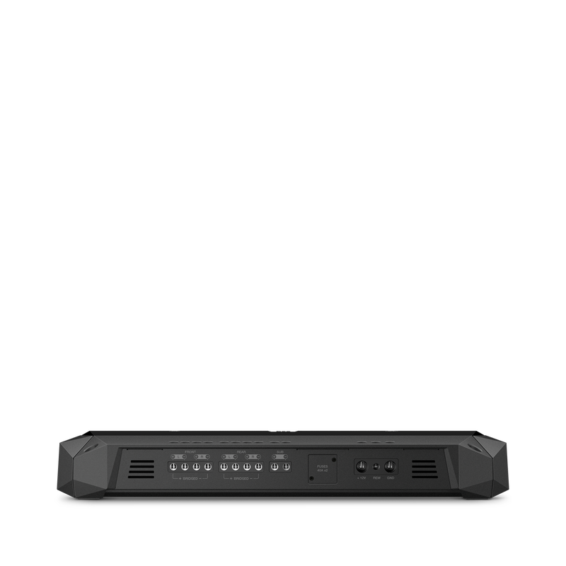 Club 4505 - Black - Mono, 4 and 5-channel amplifiers with a compact footprint for ease of installation into a larger variety of vehicles. - Front image number null