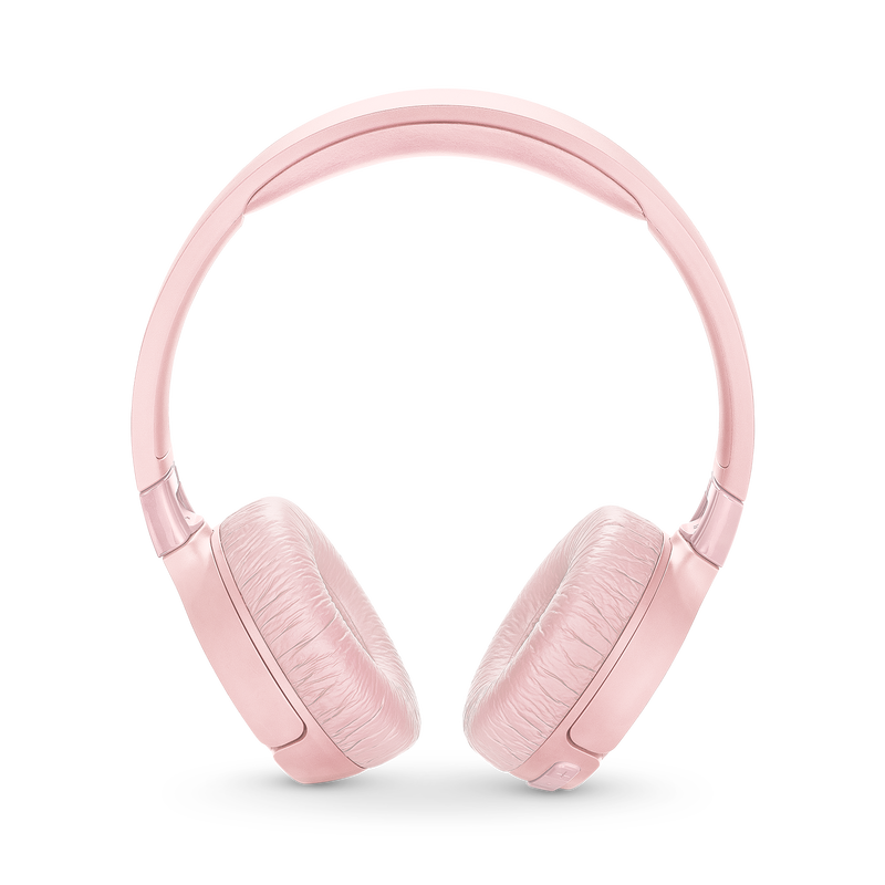 JBL Tune 600BTNC - Pink - Wireless, on-ear, active noise-cancelling headphones. - Front image number null