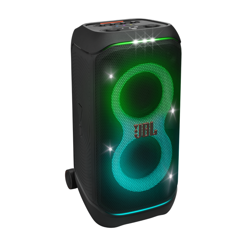 JBL PartyBox Stage 320 - Black - Portable party speaker with wheels - Detailshot 6 image number null