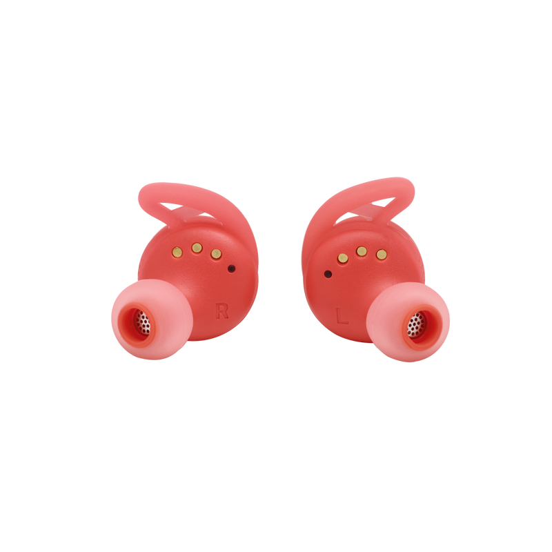 UA True Wireless Streak - Red - Ultra-compact In-Ear Sport Headphones - Detailshot 1 image number null