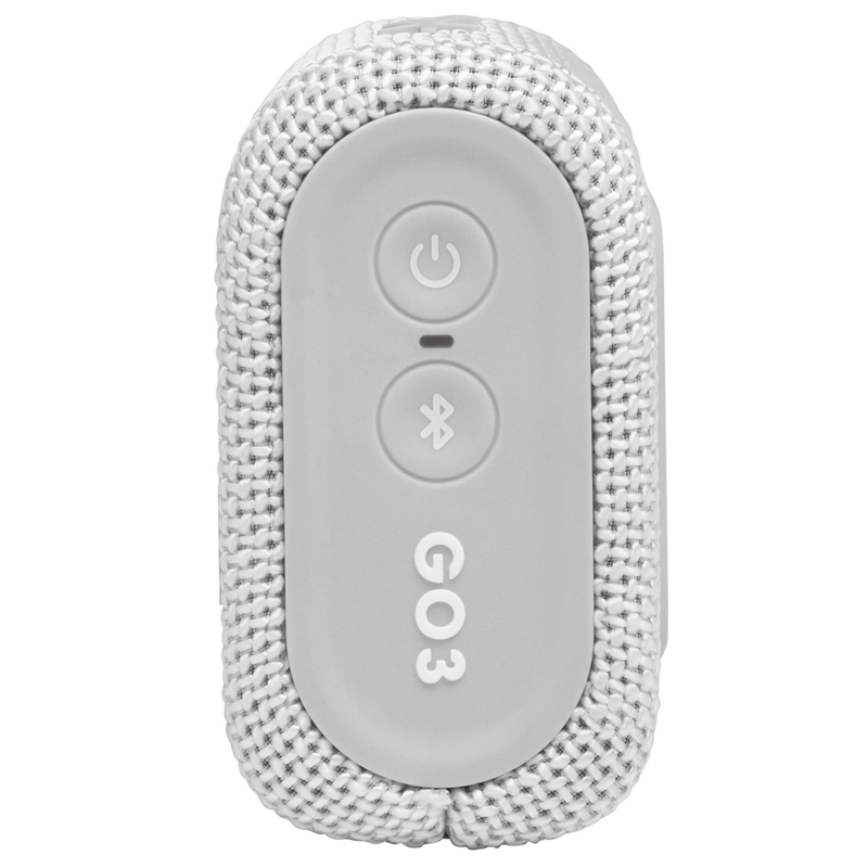 JBL Go 3 - White - Portable Waterproof Speaker - Right image number null