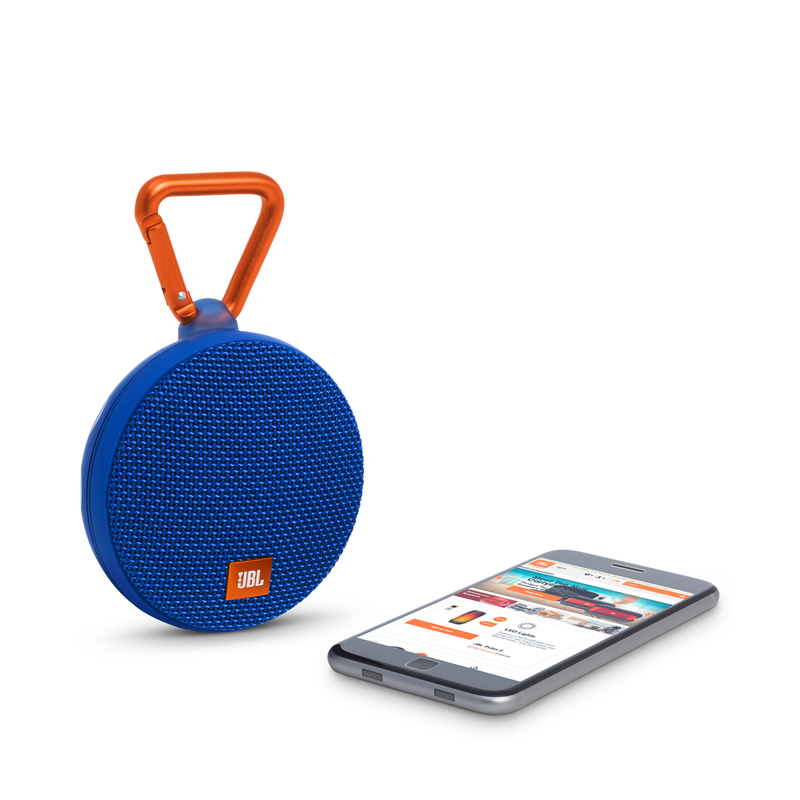 JBL Clip 2 - Blue - Portable Bluetooth speaker - Detailshot 1 image number null