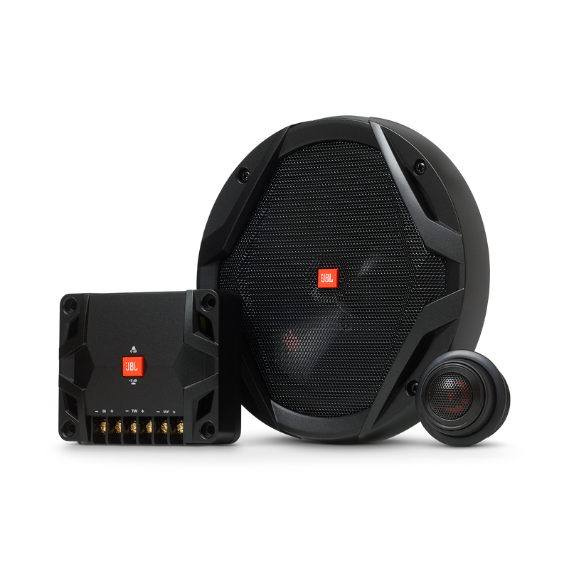 GX608C - Black - 6-1/2" Car Audio Component Speaker System - Detailshot 1 image number null