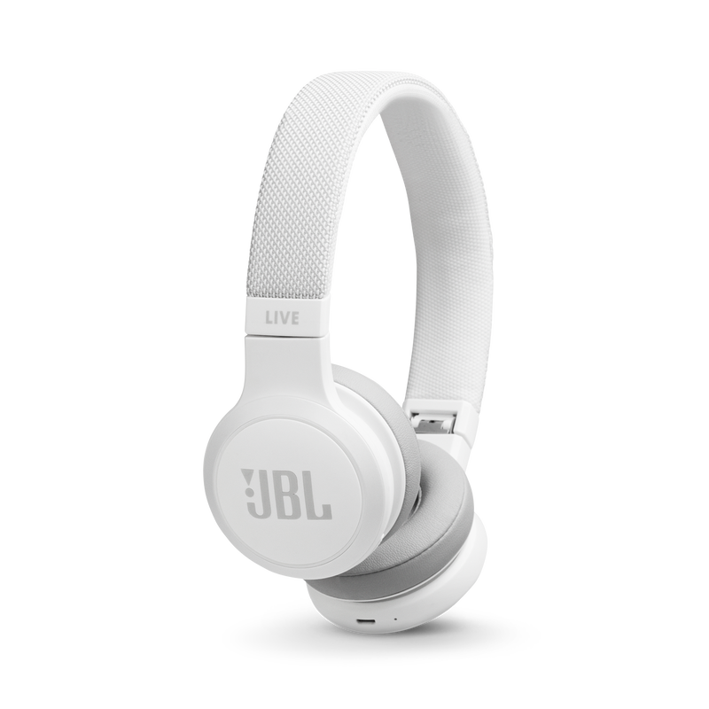 JBL LIVE 400BT - White - Your Sound, Unplugged - Hero image number null