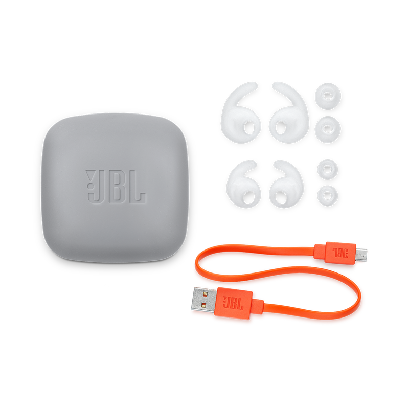 JBL Reflect Contour 2 - White - Secure fit Wireless Sport Headphones - Detailshot 3 image number null