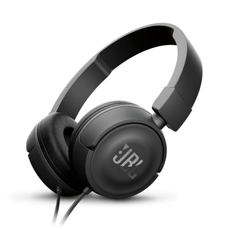 JBL T450 - Black - On-ear headphones - Hero image number null