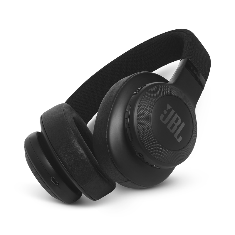 JBL E55BT - Black - Wireless over-ear headphones - Hero image number null