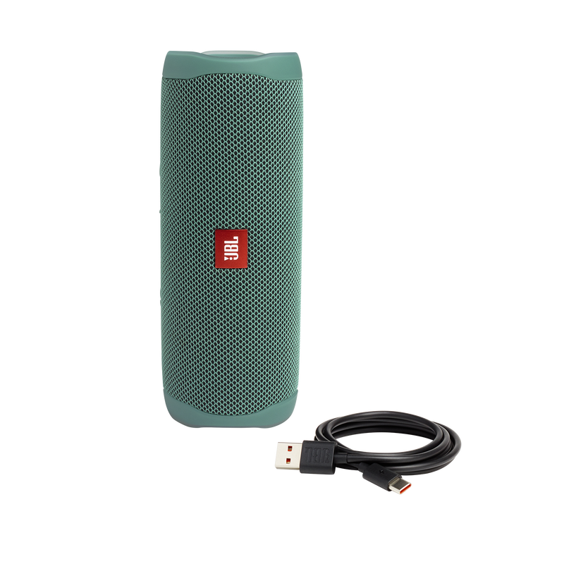 JBL Flip 5 Eco edition - Forest Green - Portable Speaker - Eco edition - Detailshot 2 image number null