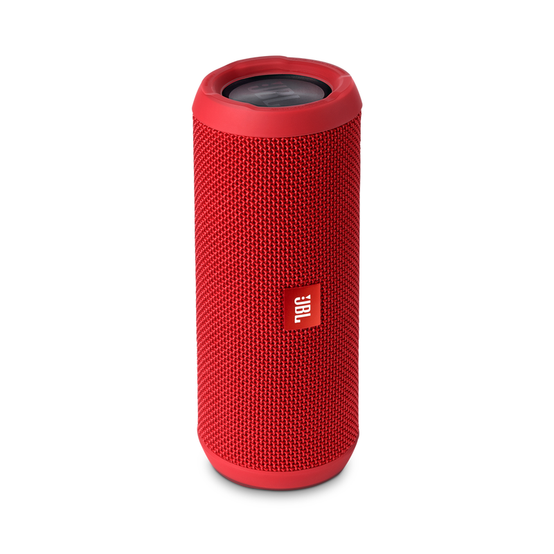 JBL Flip 3 - Red - Splashproof portable Bluetooth speaker with powerful sound and speakerphone technology - Detailshot 2 image number null