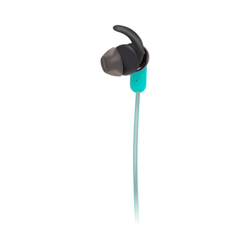 Reflect Aware - Teal - Lightning connector sport earphone with Noise Cancellation and Adaptive Noise Control. - Detailshot 4 image number null