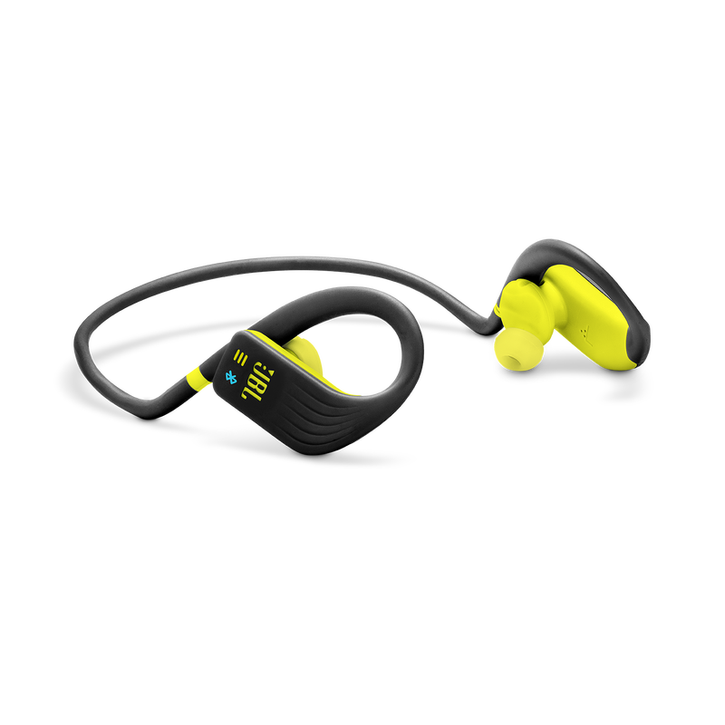 JBL Endurance DIVE - Yellow - Waterproof Wireless In-Ear Sport Headphones with MP3 Player - Detailshot 4 image number null