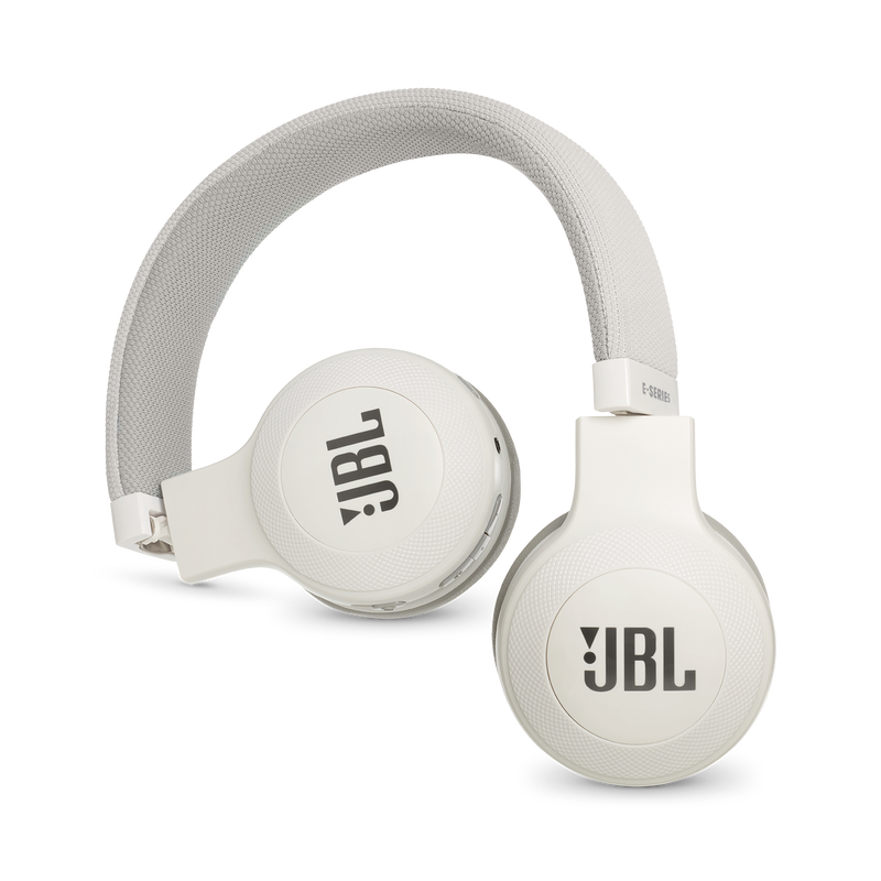 JBL E45BT - White - Wireless on-ear headphones - Detailshot 1 image number null